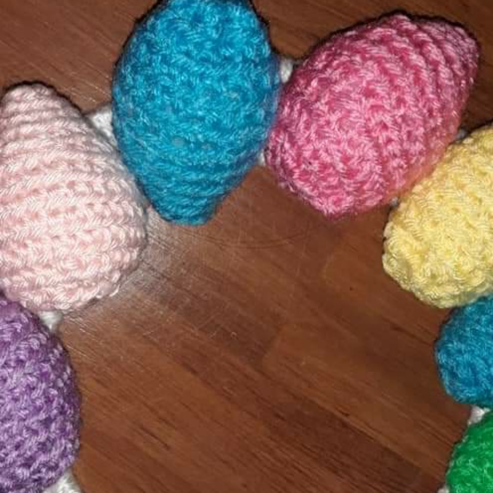 Crochet Easter Eggs 12 per Order!!